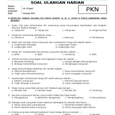 5 Fakta Mengejutkan Soal PKN Kelas 3 Semester 1 Kurikulum 2013 2026