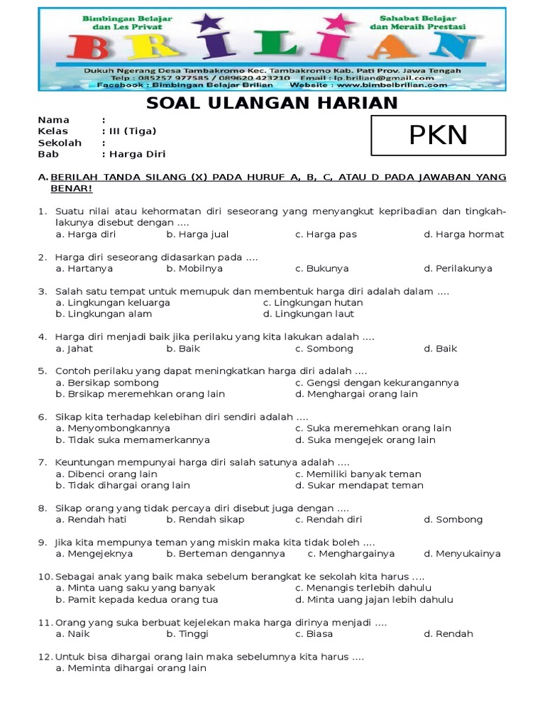 5 Fakta Mengejutkan Soal PKN Kelas 3 Semester 1 Kurikulum 2013 2026
