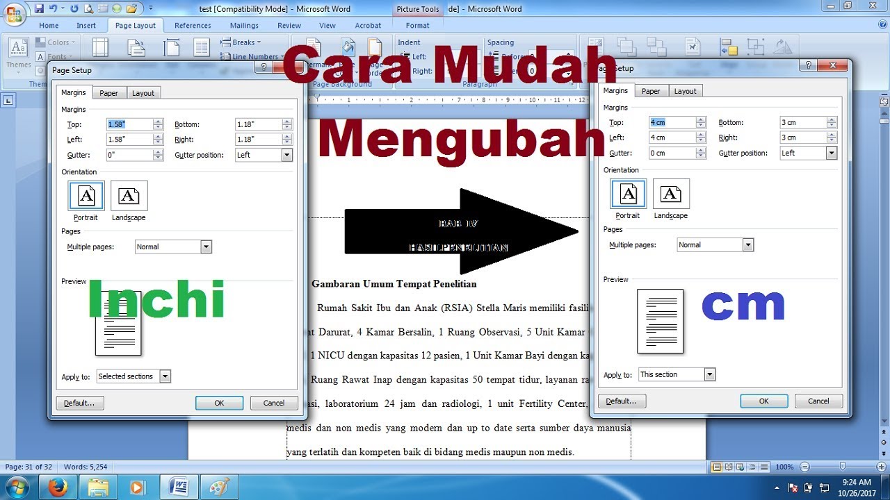 5 Langkah Mudah Cara Mengubah Inchi Menjadi Cm di Word 2026, Wajib Tahu!