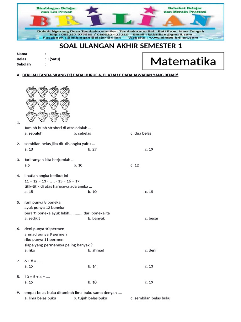 5 Rahasia Soal TIK Kelas 1 SD Semester 2 dan Kunci Jawaban 2026 yang Jarang Diketahui