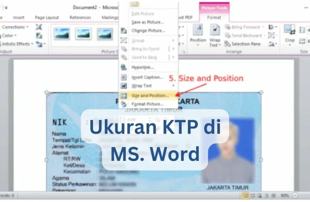 Cara Print KTP di Word 2026, Ternyata 3 Langkah Mudah dan Cepat