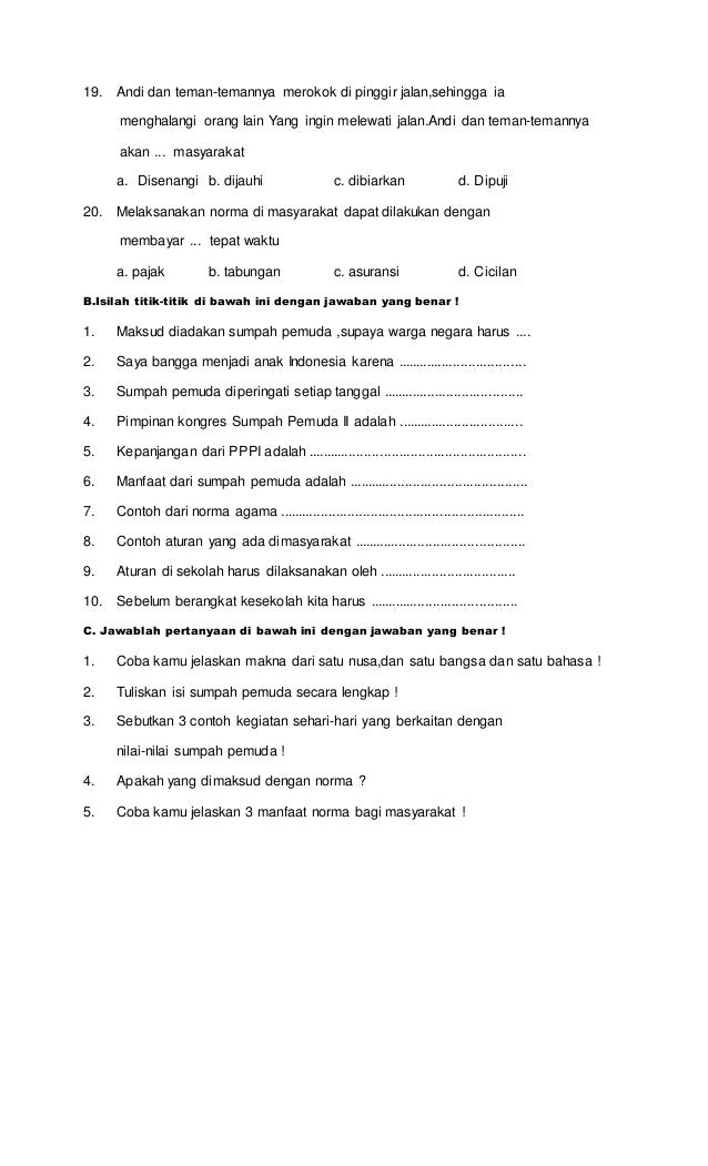 Sebelum Terlambat 5 Rahasia Soal UTS PKN Kelas 3 Semester 1 2026