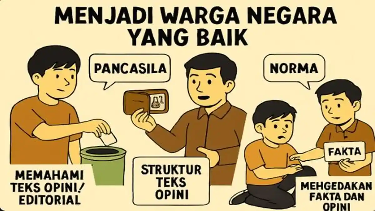 10 Contoh Soal HOTS PPKn SD Materi Norma dan Penerapan Pancasila