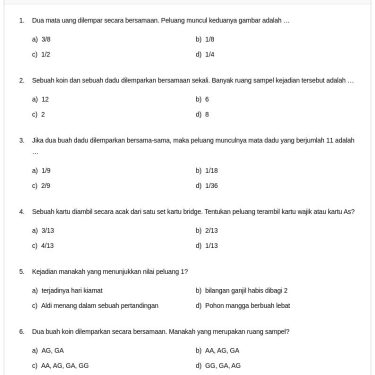 7 Contoh Soal Aturan Pencacahan Kelas 11 Semester 2 yang Wajib Kamu Kuasai Sebelum Ujian 2026