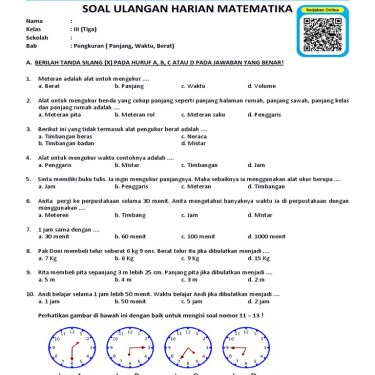 7 Contoh Soal HOTS SD Kelas 3 Tema 1 yang Wajib Dikuasai Siswa di Tahun 2026